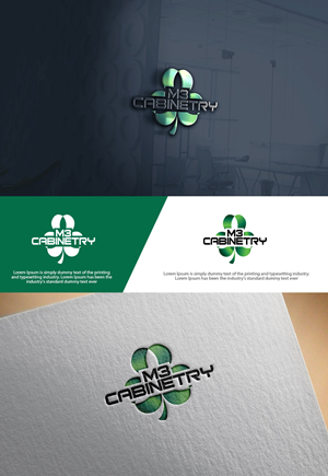 Logo Design by sulemani  creation for M3 Cabinetry | Design: #34734314