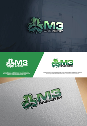 Logo Design by sulemani  creation for M3 Cabinetry | Design: #34734315
