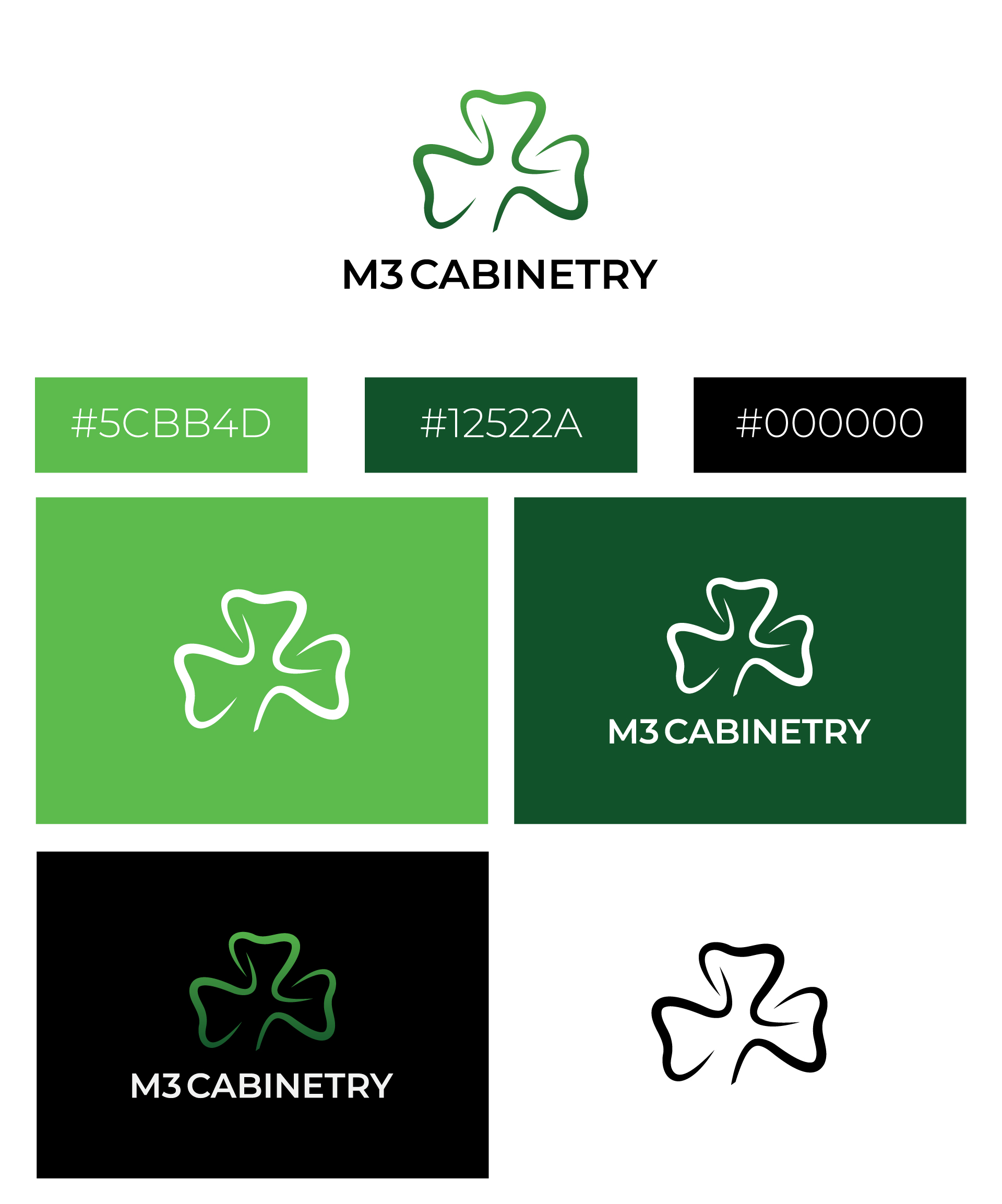 Logo-Design von gfx7 für M3 Cabinetry | Design #34764992