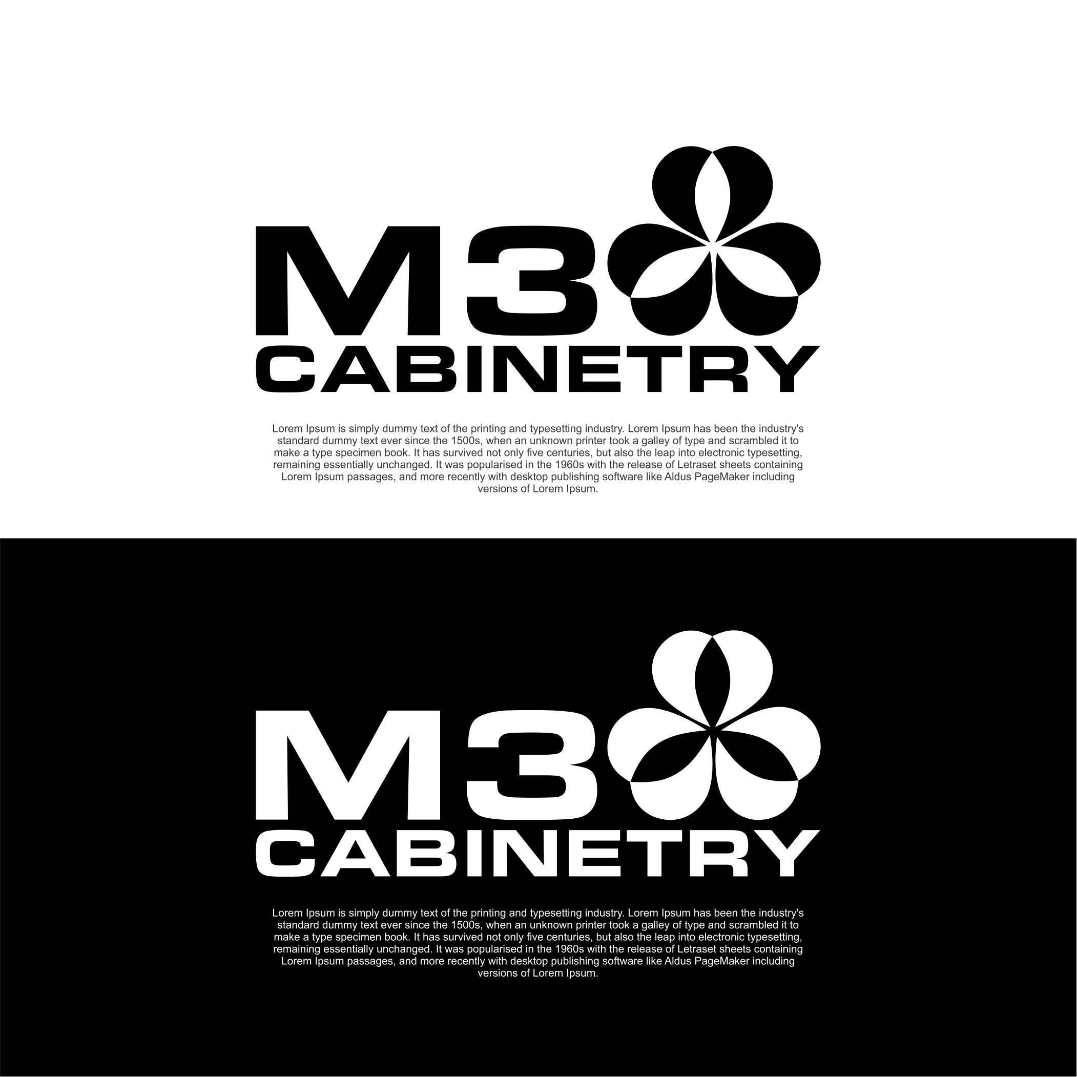Logo-Design von diego costa für M3 Cabinetry | Design #34733948