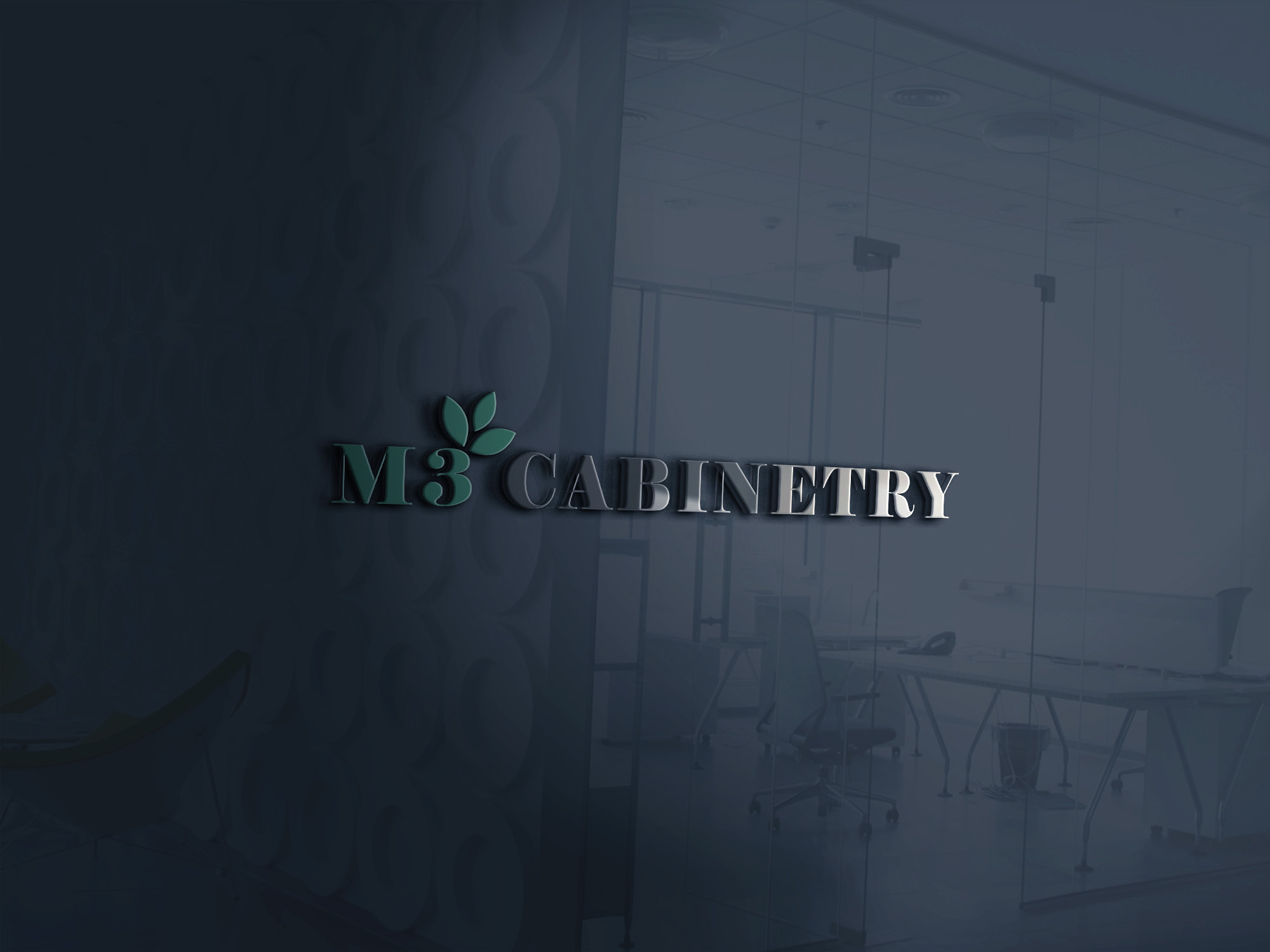 Logo Design by Designer-Sunji for M3 Cabinetry | Design #34749756