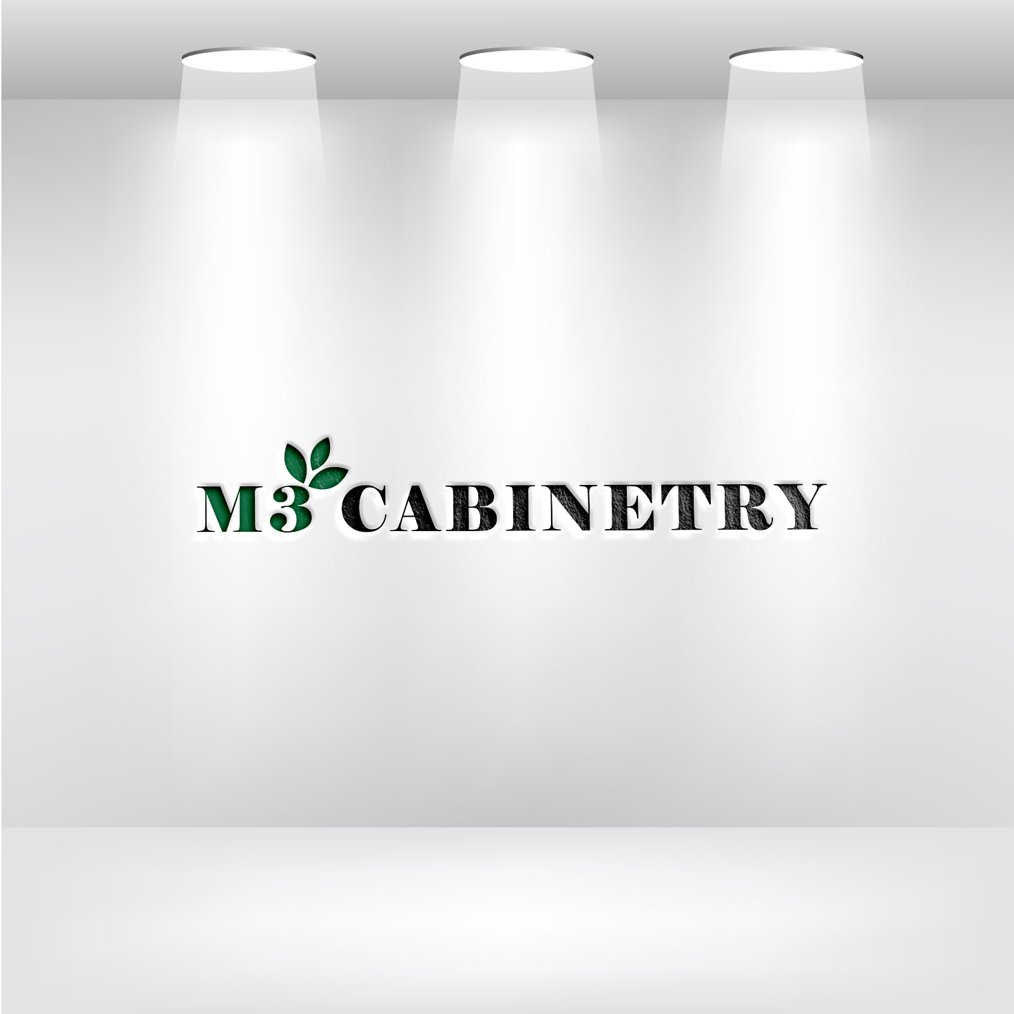 Logo Design by Designer-Sunji for M3 Cabinetry | Design #34749757