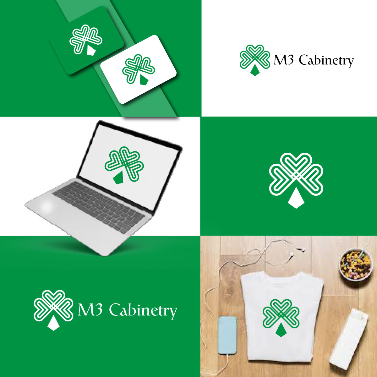 Logo Design by dianagargaritza for M3 Cabinetry | Design #34747408