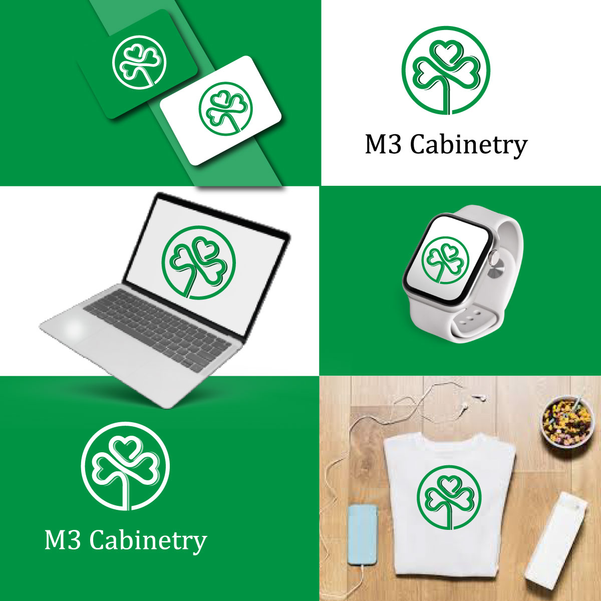Logo Design by dianagargaritza for M3 Cabinetry | Design #34747511