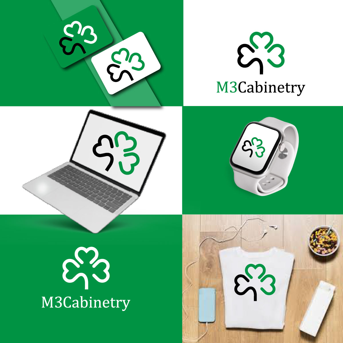 Logo Design by dianagargaritza for M3 Cabinetry | Design #34747524