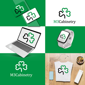 Logo Design by dianagargaritza for M3 Cabinetry | Design: #34747524