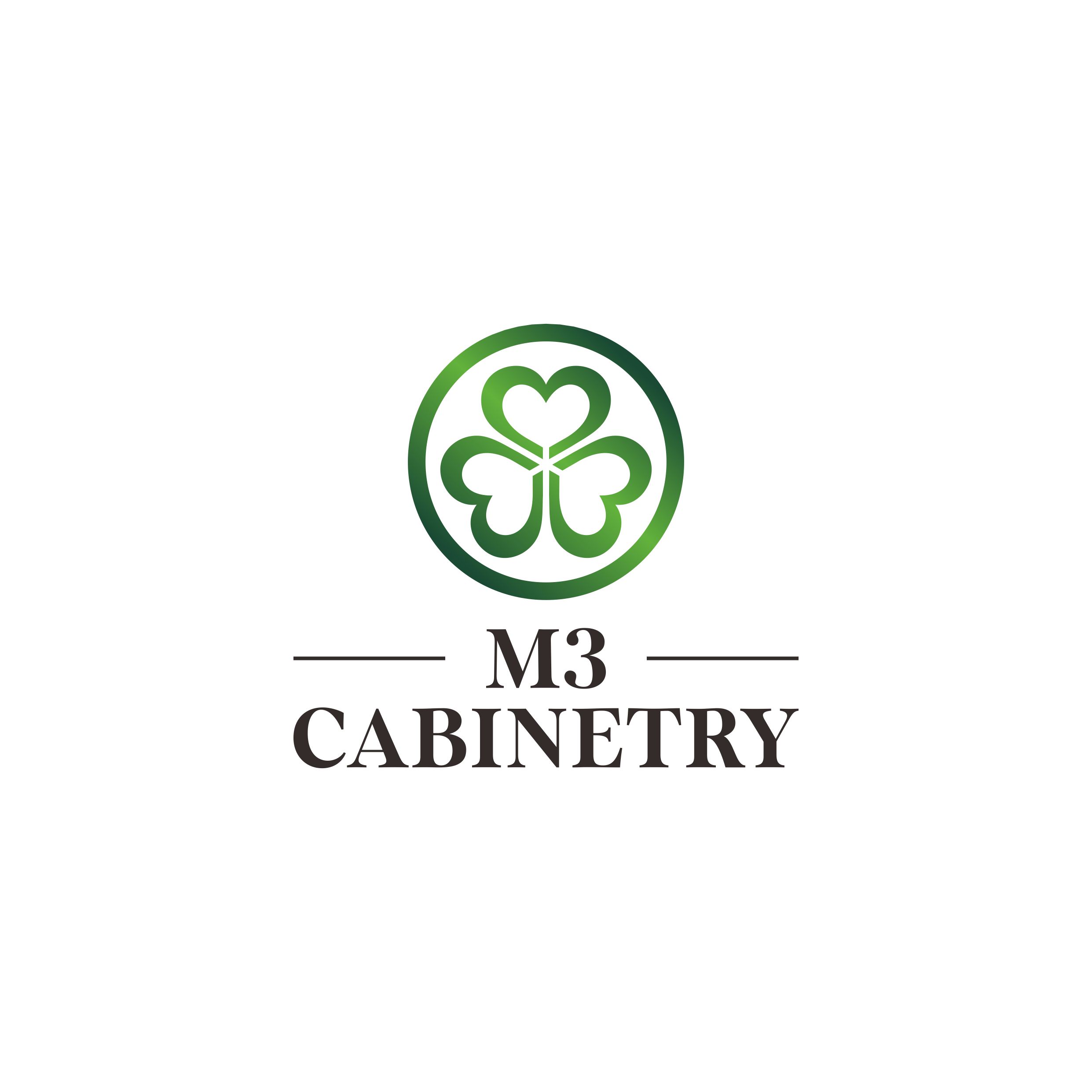 Logo-Design von Arya Stark für M3 Cabinetry | Design #34751997