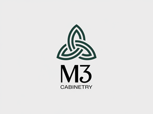 Logo Design by Mukuuu for M3 Cabinetry | Design: #34729858