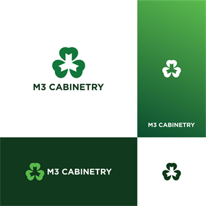 Logo Design by ander sky dc for M3 Cabinetry | Design: #34736354