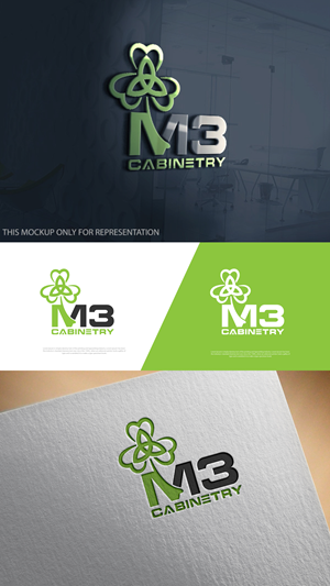 Logo Design by Cool-Designer for M3 Cabinetry | Design: #34735931
