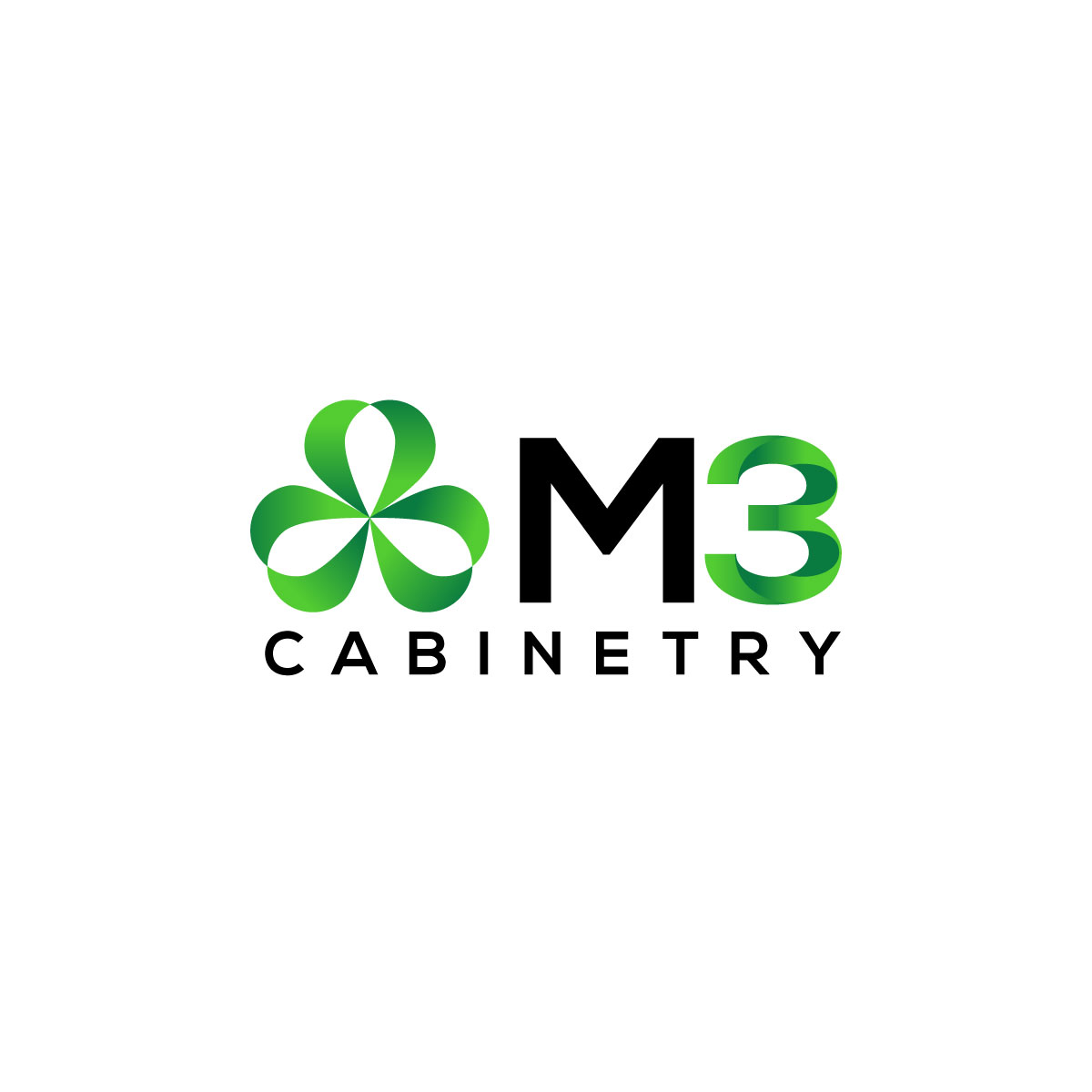 Logo Design by KCin Design   for M3 Cabinetry | Design #34727480