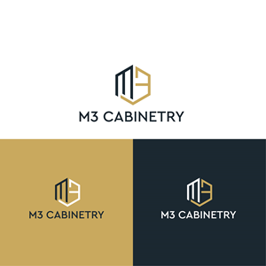 Logo-Design von megamen für M3 Cabinetry | Design: #34729405