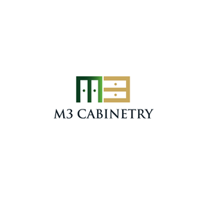 Logo Design by megamen for M3 Cabinetry | Design: #34734881