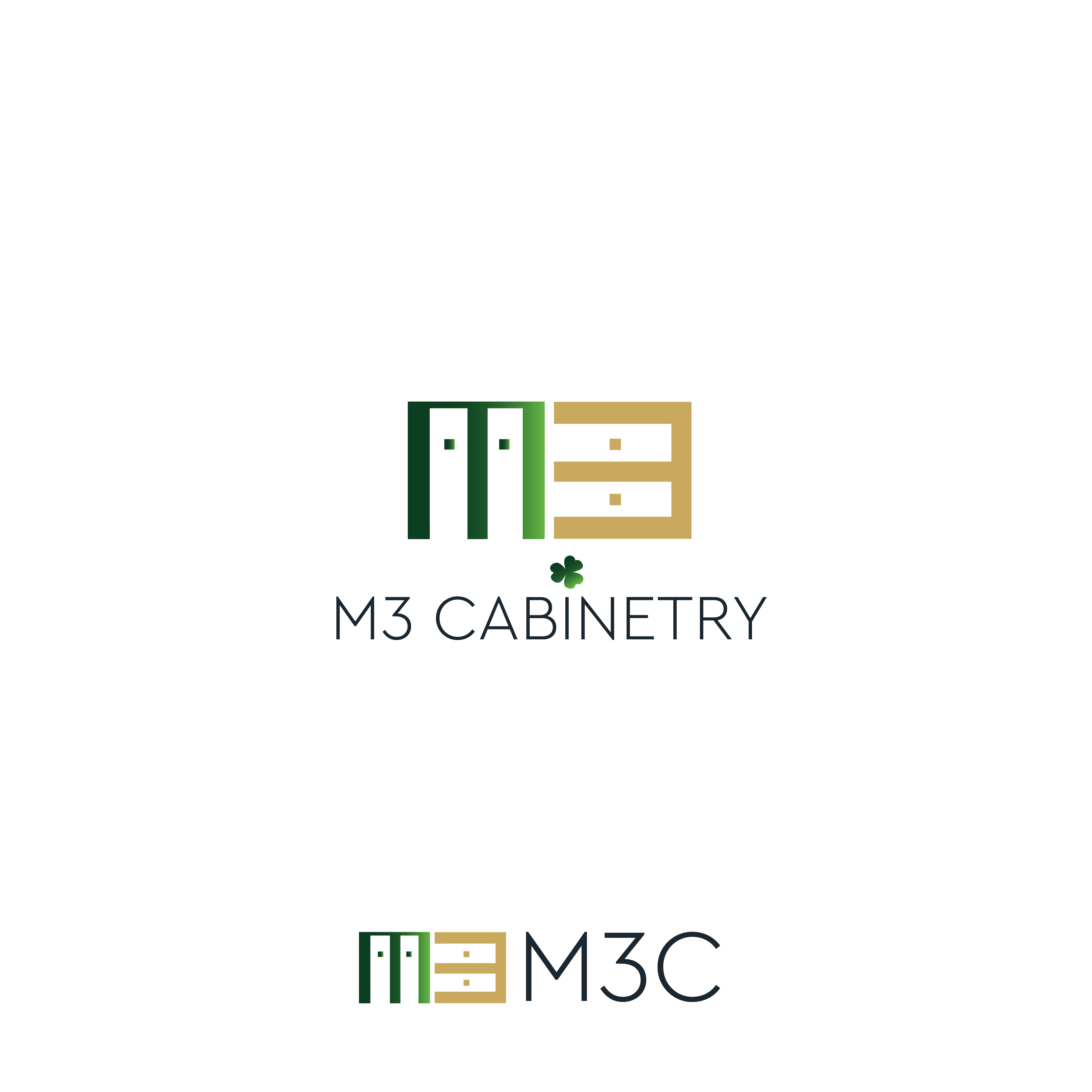 Logo-Design von megamen für M3 Cabinetry | Design #34735515