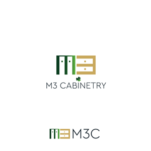 Logo Design by megamen for M3 Cabinetry | Design: #34735515