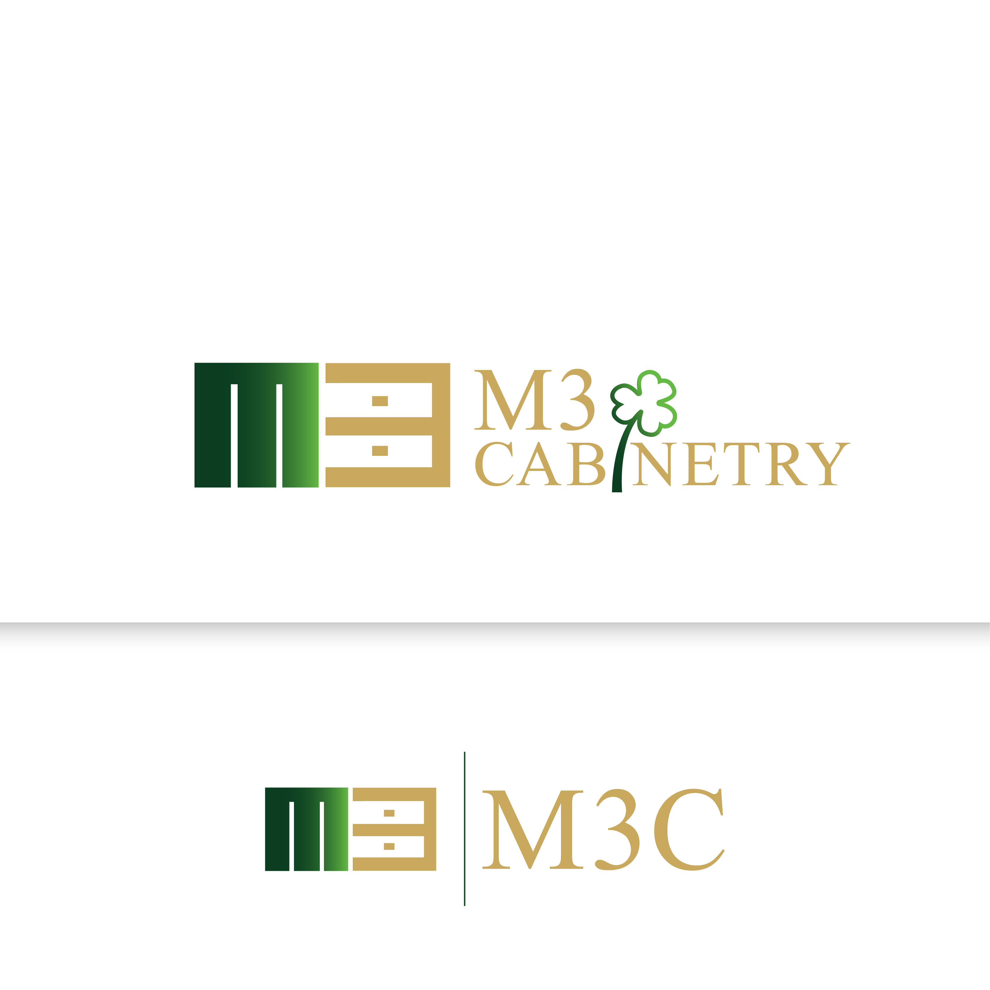Logo Design by megamen for M3 Cabinetry | Design #34758362