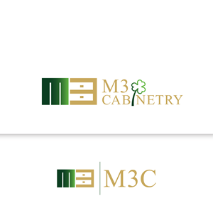 Logo Design by megamen for M3 Cabinetry | Design: #34758362