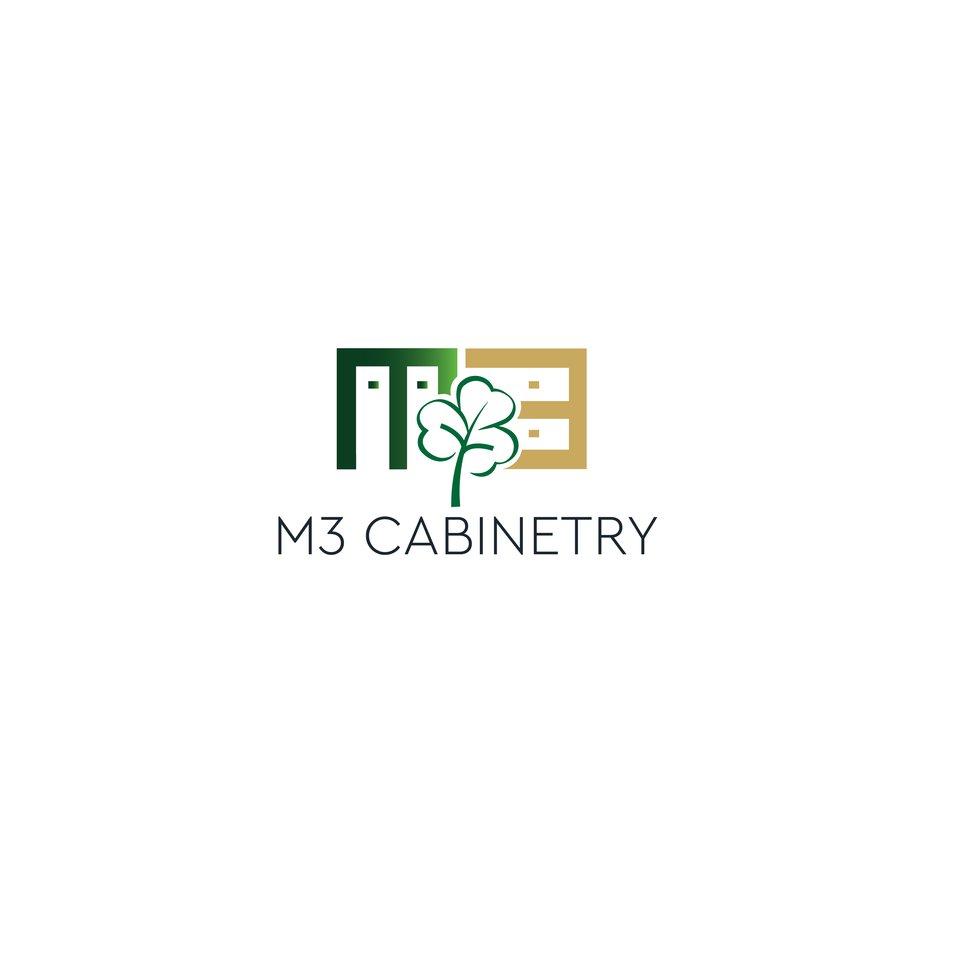 Logo Design by megamen for M3 Cabinetry | Design #34758367