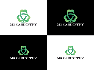 Logo Design by Atvento Graphics for M3 Cabinetry | Design: #34753782