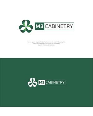 Logo-Design von momo57 für M3 Cabinetry | Design #34767434