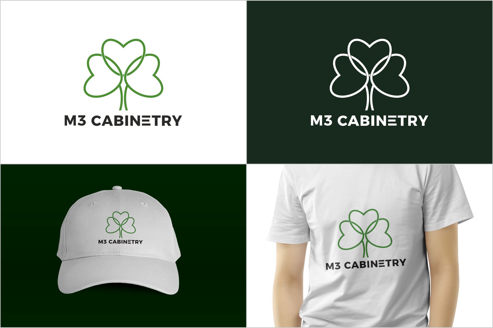 Logo Design by Prakash_arts for M3 Cabinetry | Design #34768846