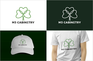 Logo Design by Prakash_arts for M3 Cabinetry | Design: #34768846