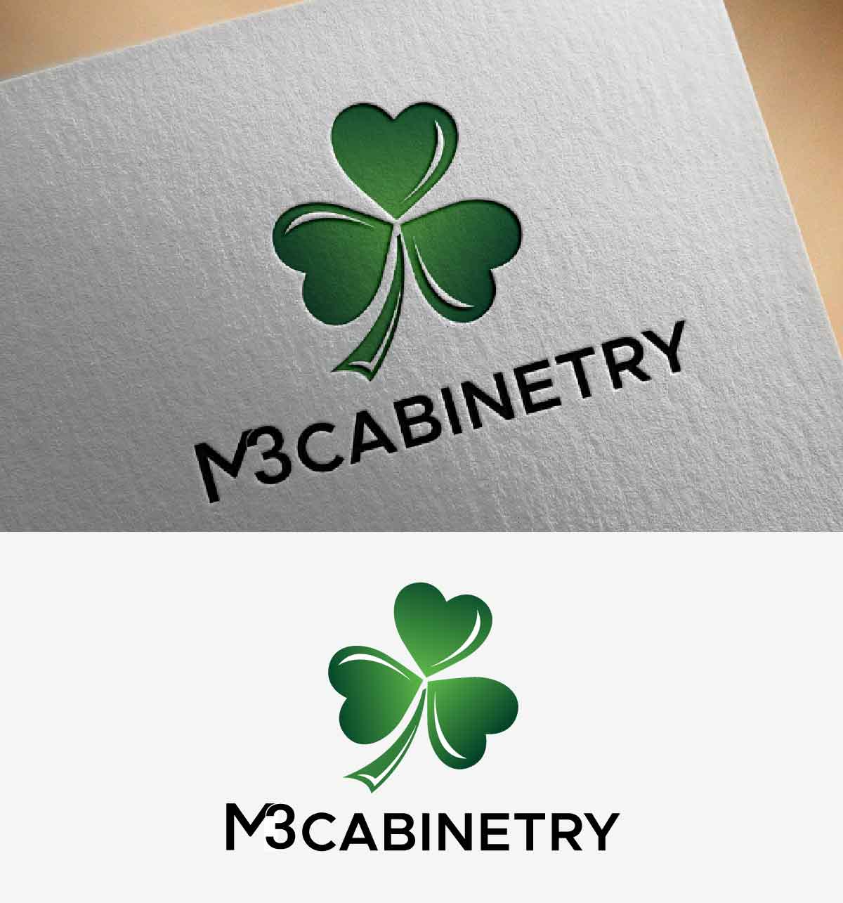 Logo Design by fly  design for M3 Cabinetry | Design #34731529