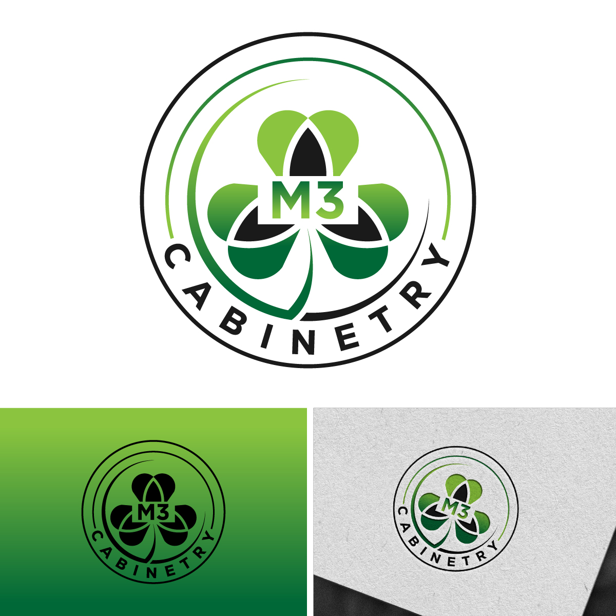 Logo Design by DesignLima for M3 Cabinetry | Design #34740982