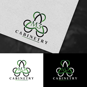 Logo Design by DesignLima for M3 Cabinetry | Design: #34740984