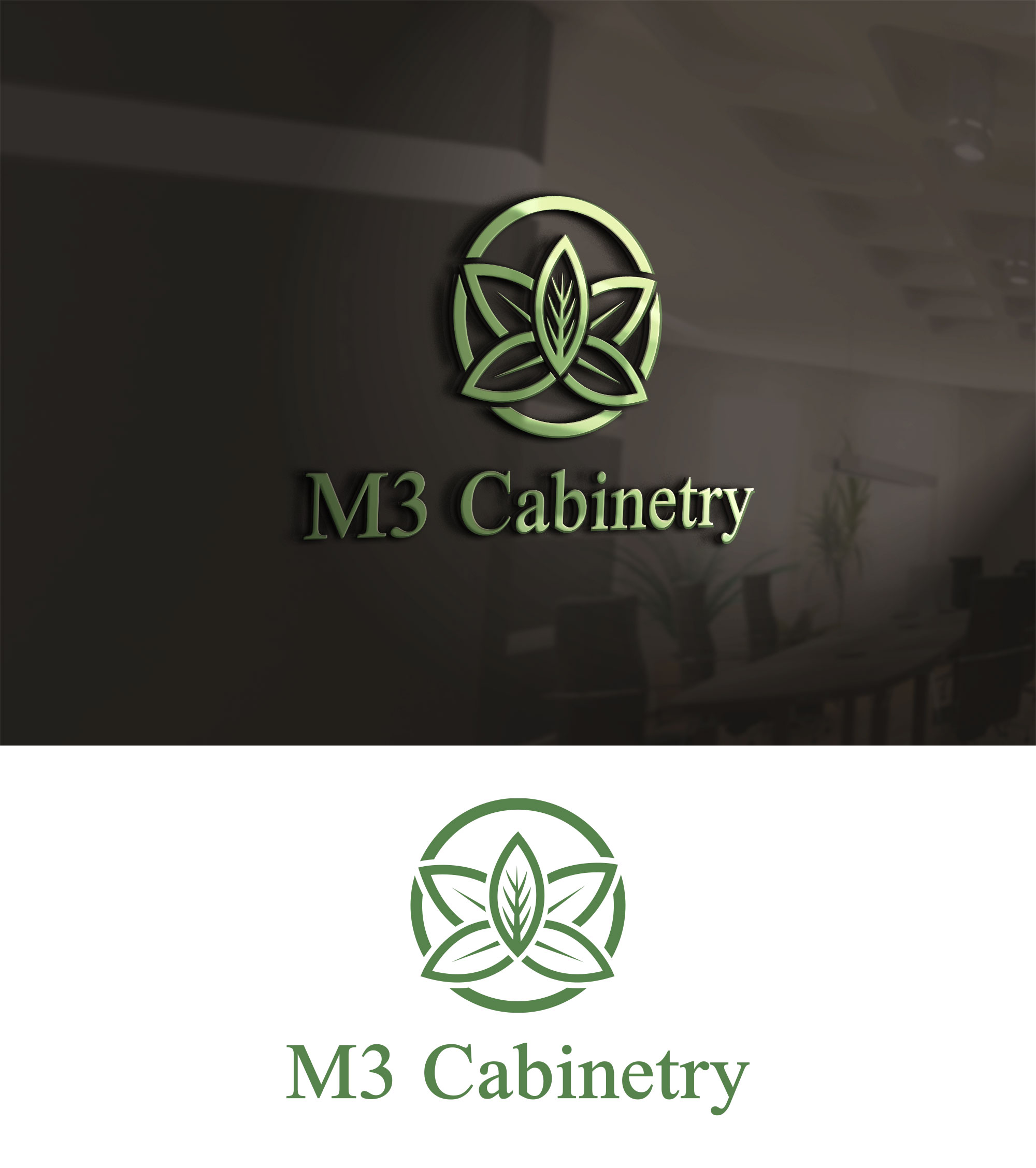 Logo Design by Impressive Designs for M3 Cabinetry | Design #34731327