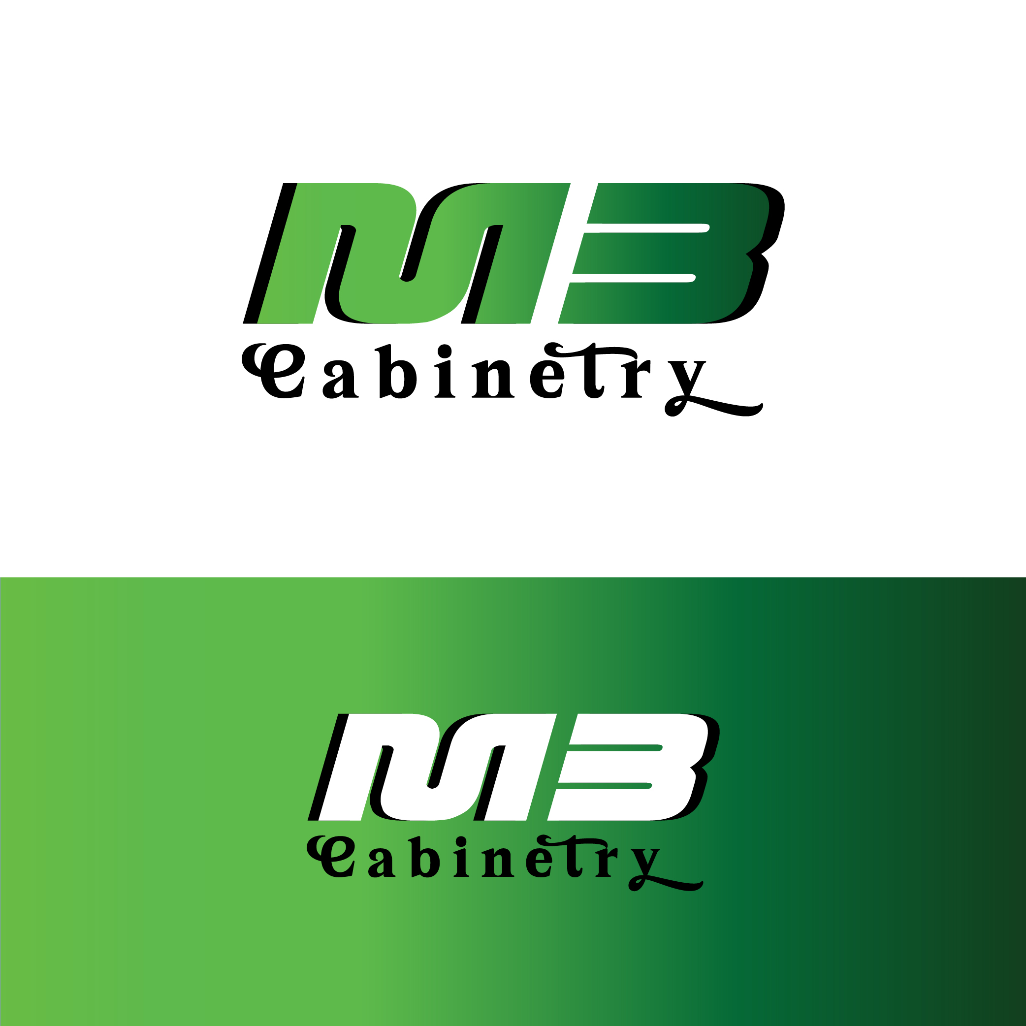 Logo Design by CrewType for M3 Cabinetry | Design #34730105