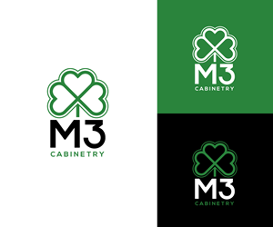 Logo Design by step forward 2 for M3 Cabinetry | Design: #34729235