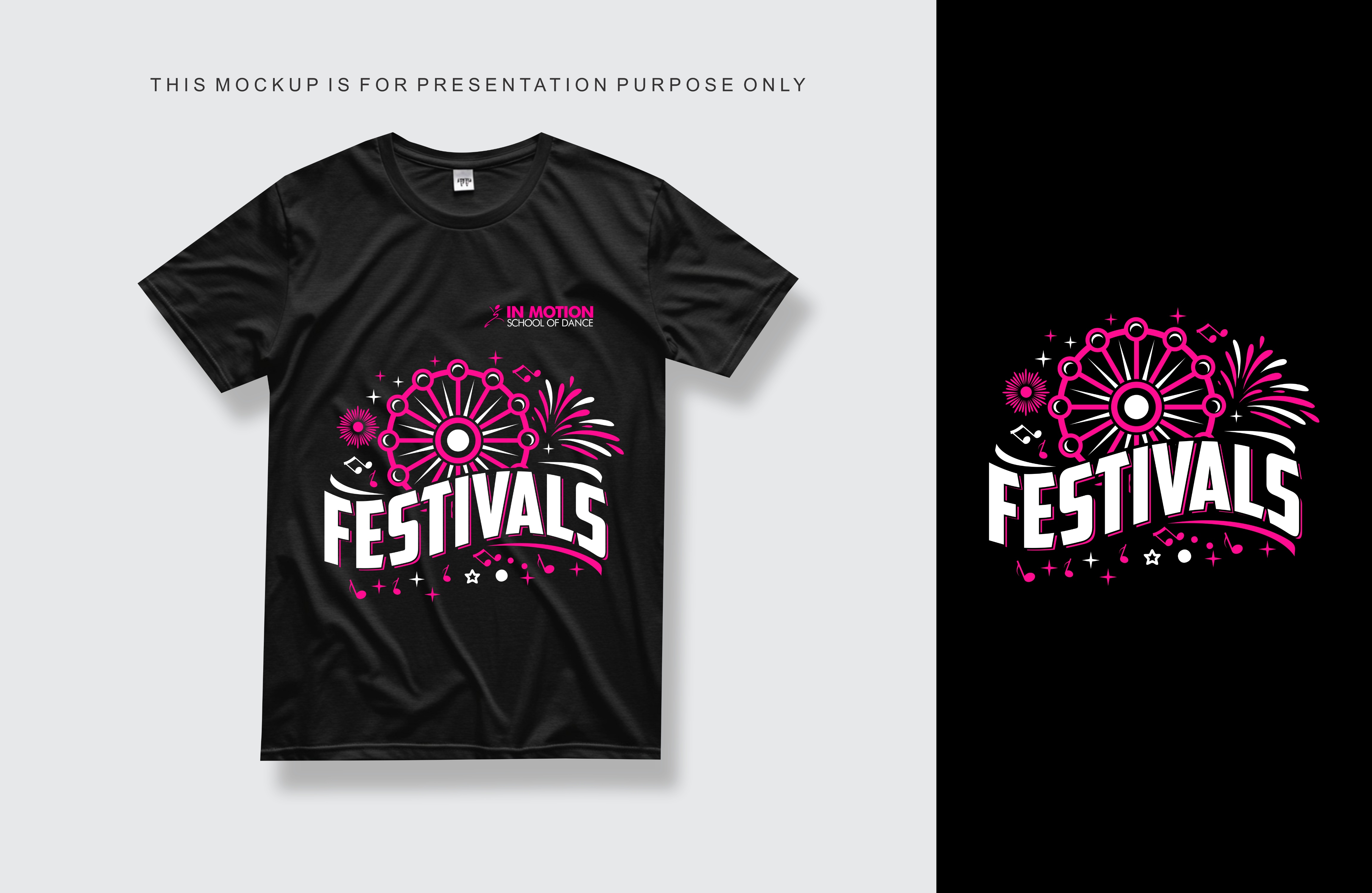 T-shirt Design by Mozez32 for In  Motion School of Dance | Design #34747618