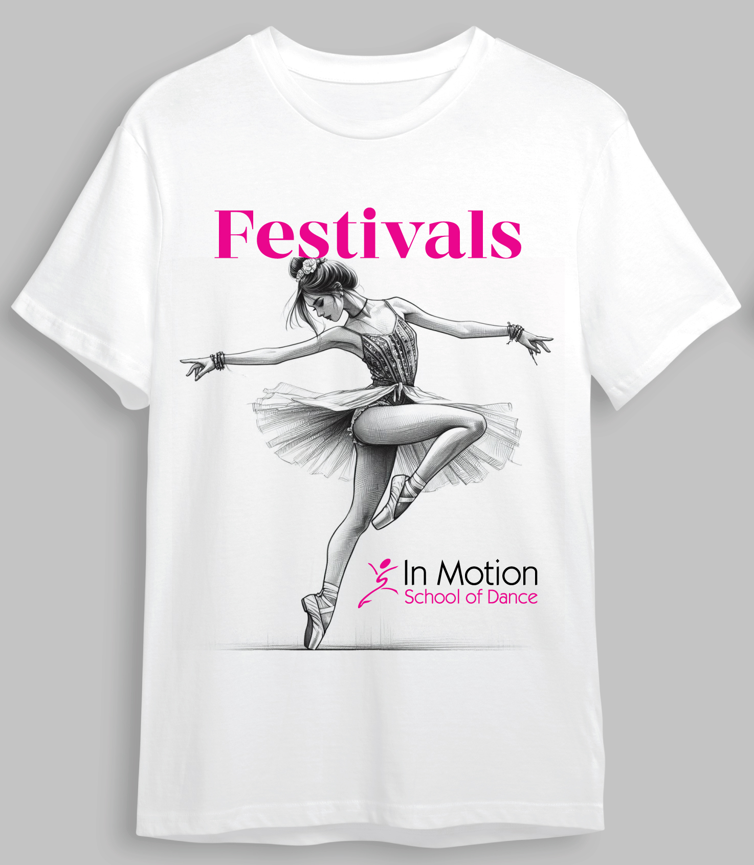 T-Shirt-Design von 4 4 für In  Motion School of Dance | Design #34730168