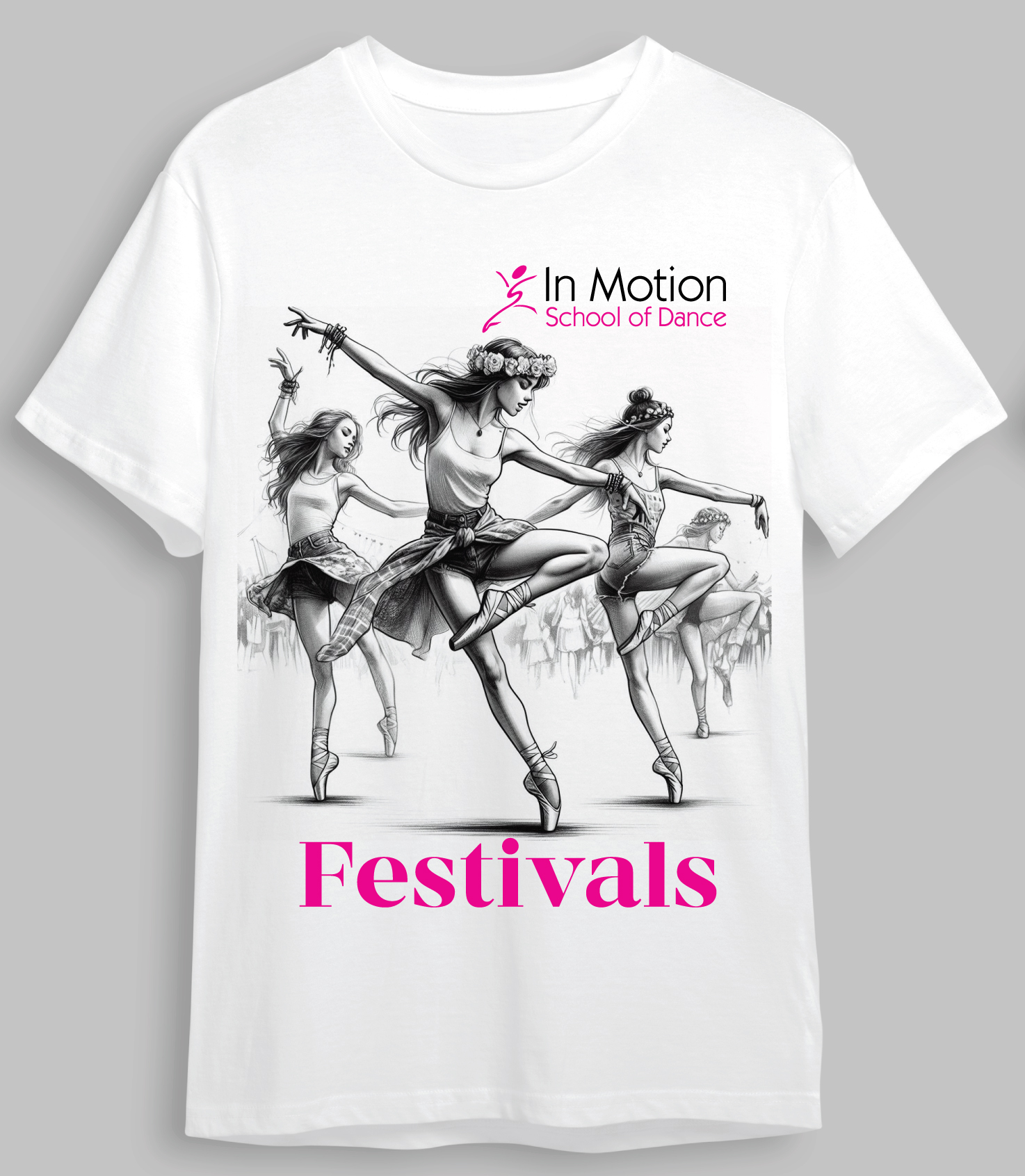 T-Shirt-Design von 4 4 für In  Motion School of Dance | Design #34730191