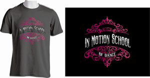 T-shirt Design by Aprilio Farhan Fadhilah for In  Motion School of Dance | Design #34727982