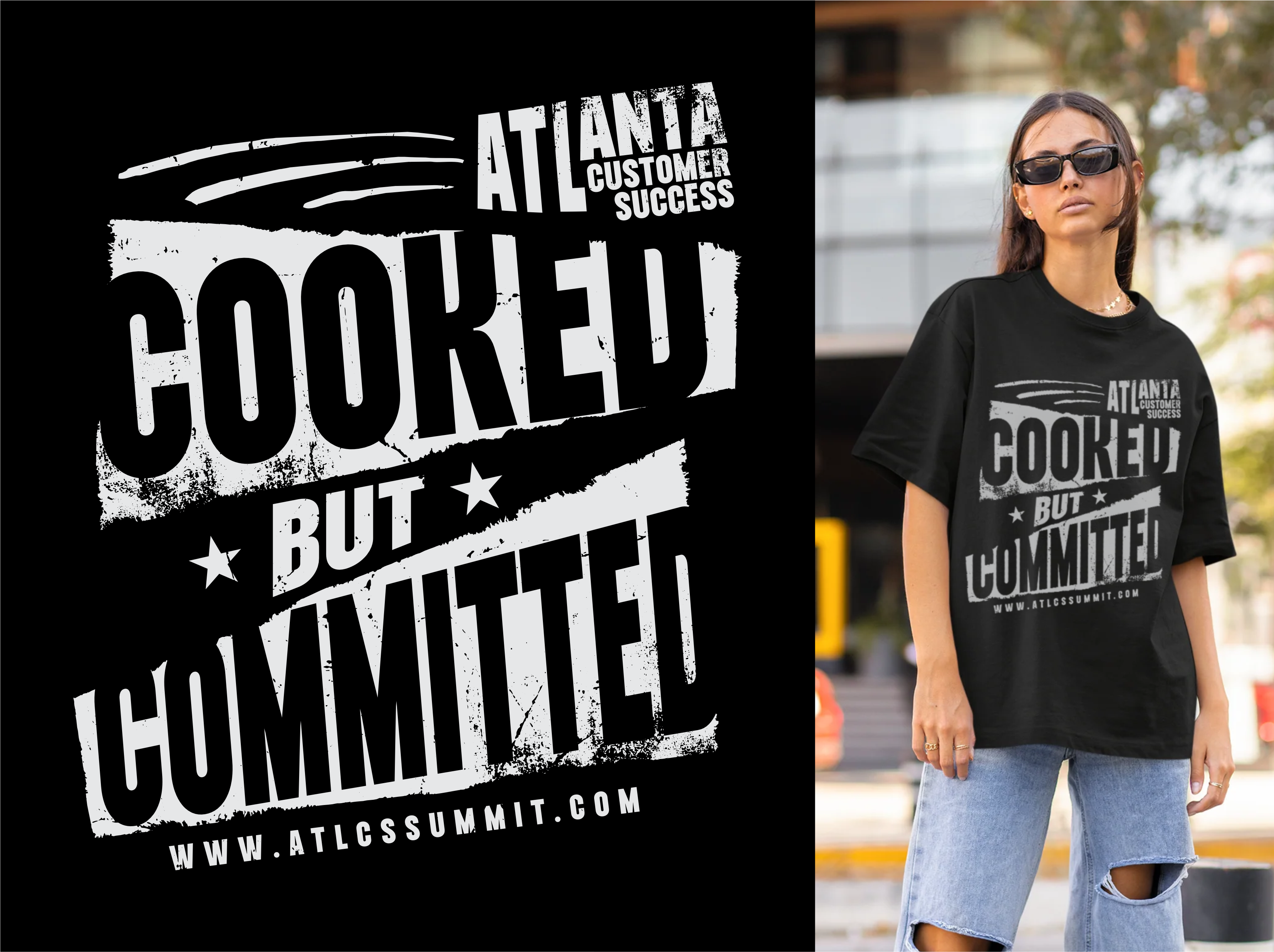 Design de T-shirt par DoppelGanger Studio pour Atlanta Customer Success LLC | Design #34730707