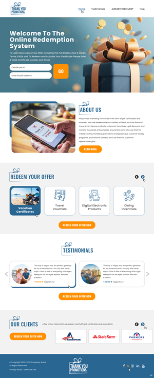 Web Design par pb pour Shane | Design : #34740170