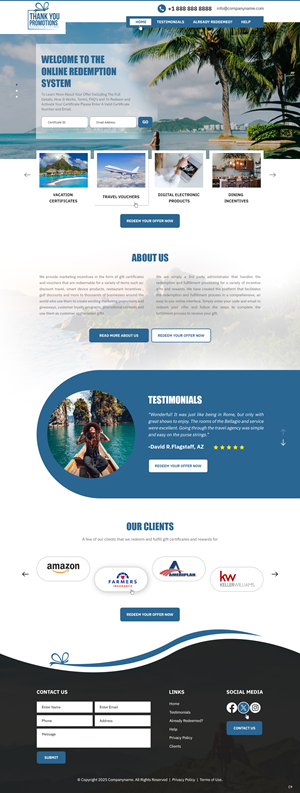 Web Design par pb pour Shane | Design : #34740171