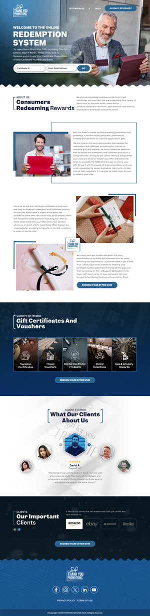 Web Design par sai.designer87 pour Shane | Design : #34745848