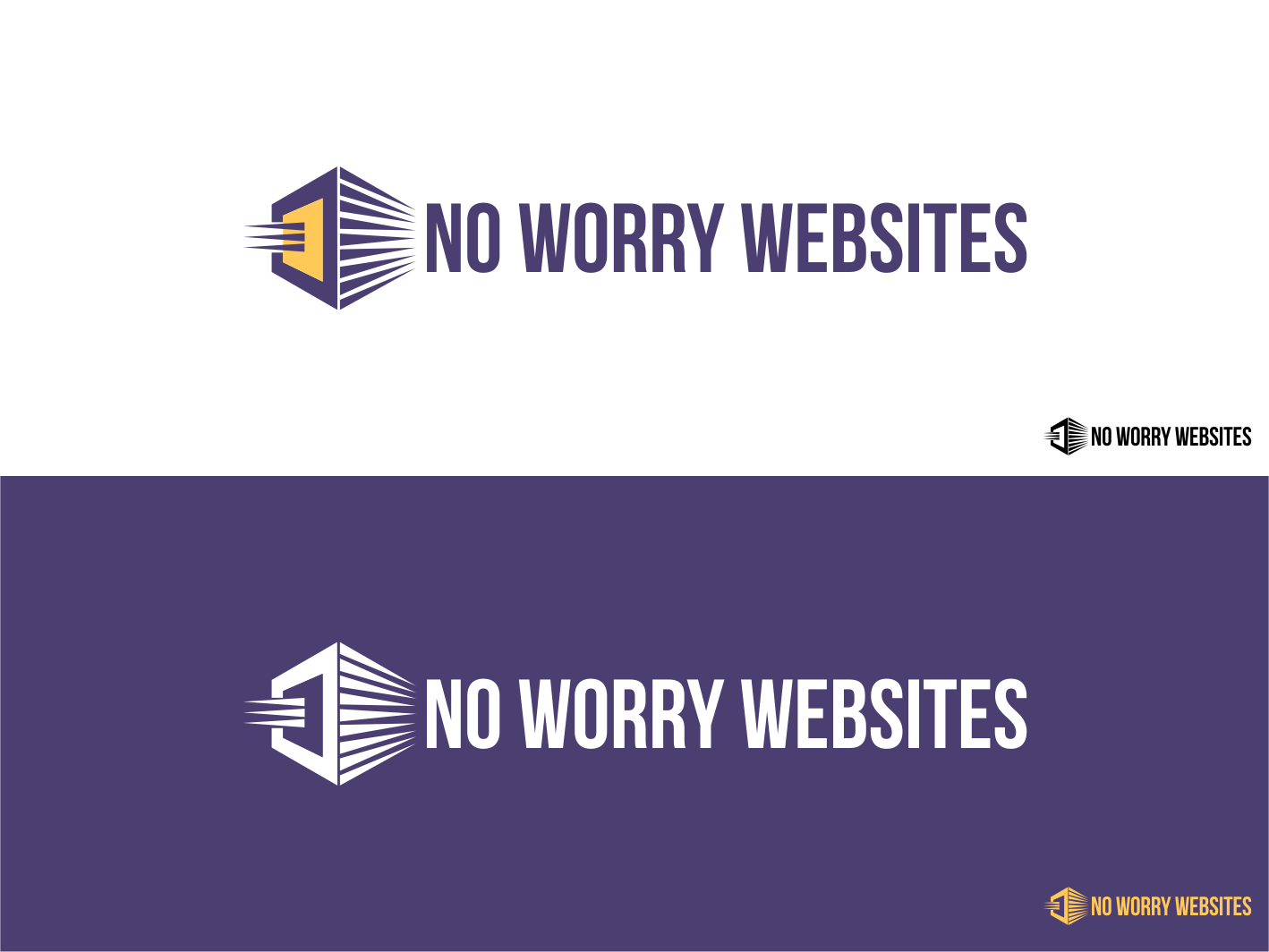 Logo Design by Tony Bishop for No Worry Websites | Design #34733036
