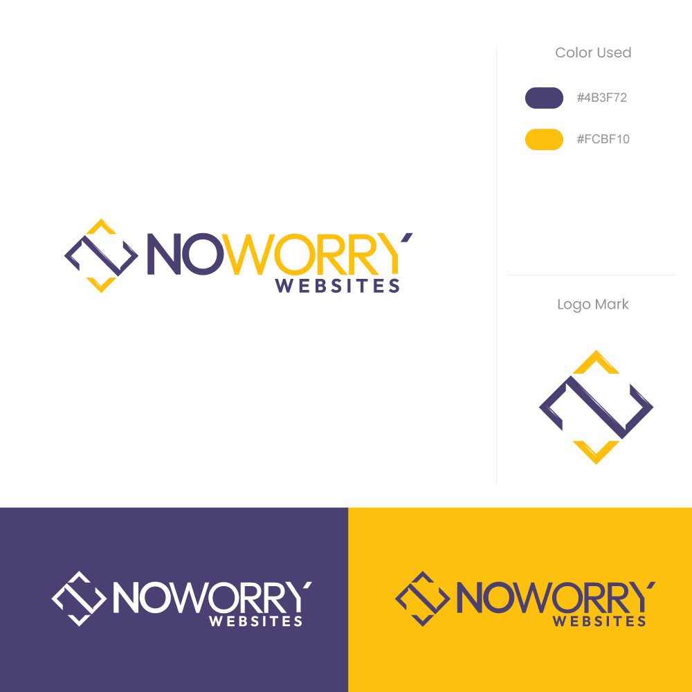 Logo Design by rgb01 for No Worry Websites | Design #34772714