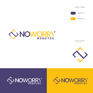 Logo-Design von rgb01 für No Worry Websites | Design: #34772714