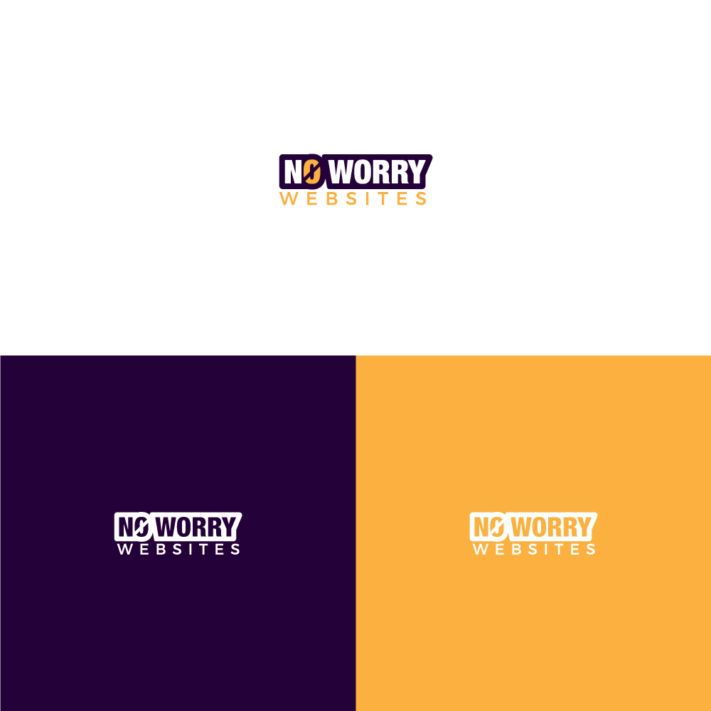 Logo Design by Raselake for No Worry Websites | Design #34738329