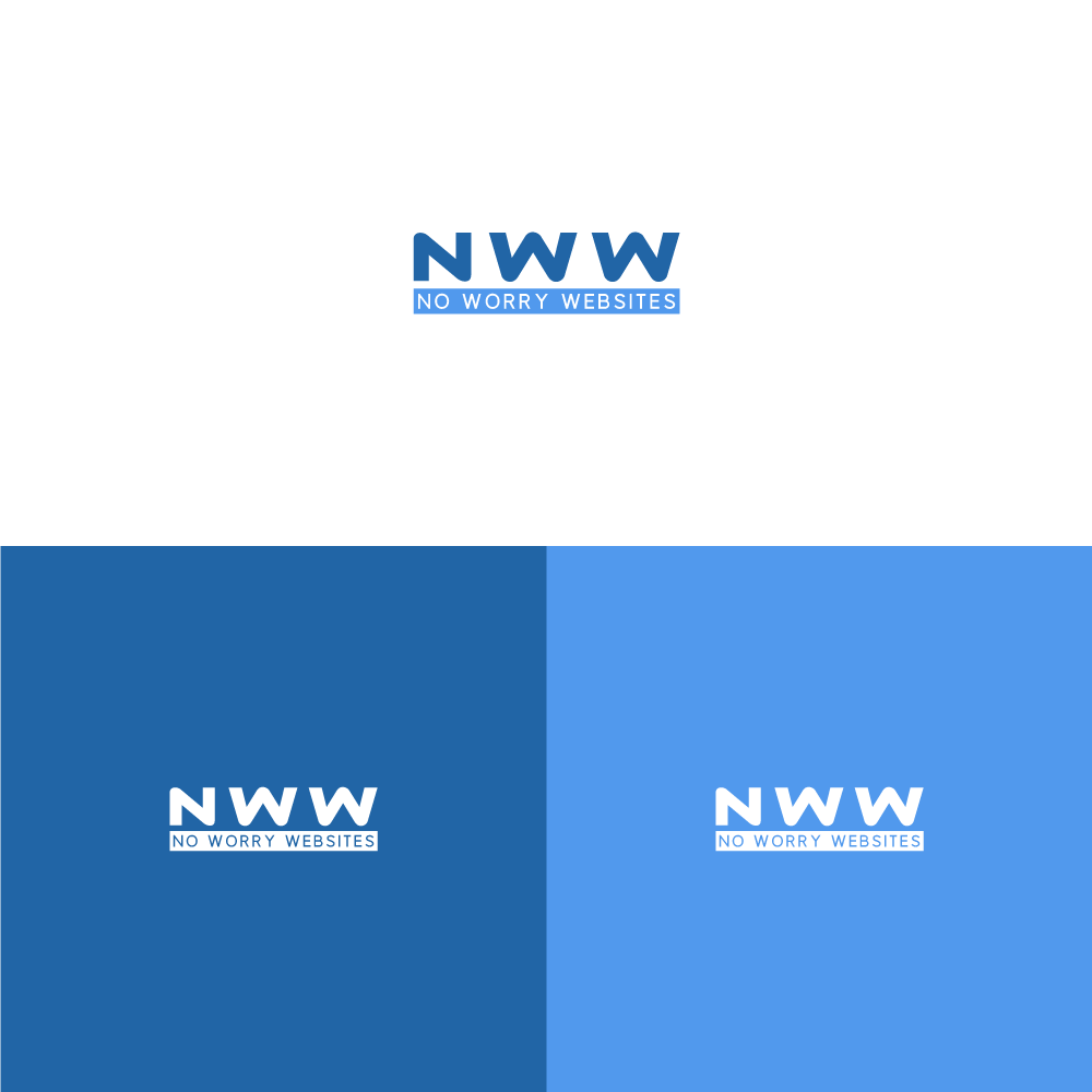 Logo Design by Raselake for No Worry Websites | Design #34738330