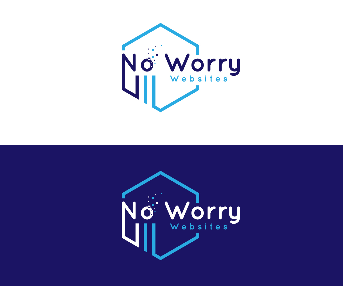 Logo Design by alexdarah for No Worry Websites | Design #34732340