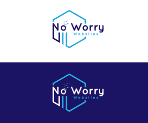 Logo Design by alexdarah for No Worry Websites | Design: #34732340