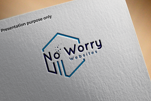 Logo Design by alexdarah for No Worry Websites | Design: #34732341