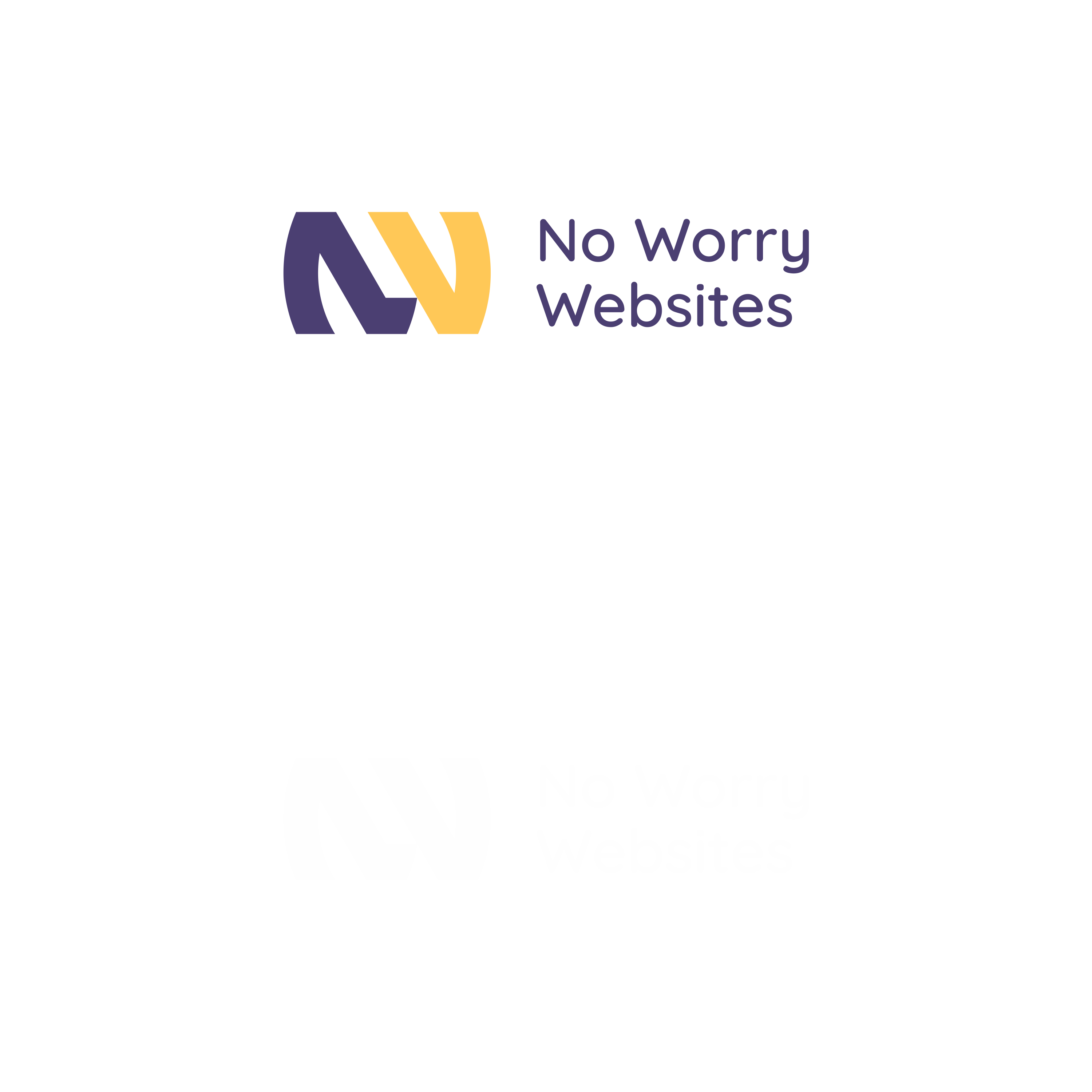 Logo Design by madrisaldi for No Worry Websites | Design #34737424