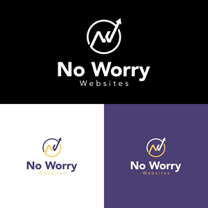 Logo Design by FarjanaTonni for No Worry Websites | Design: #34731137